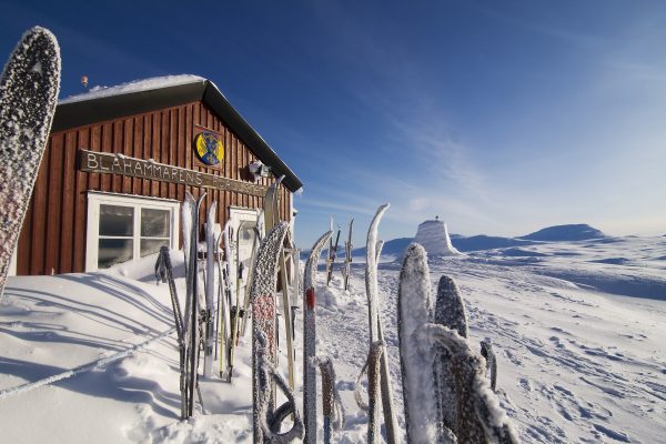 Entrén vid STF Blåhammaren